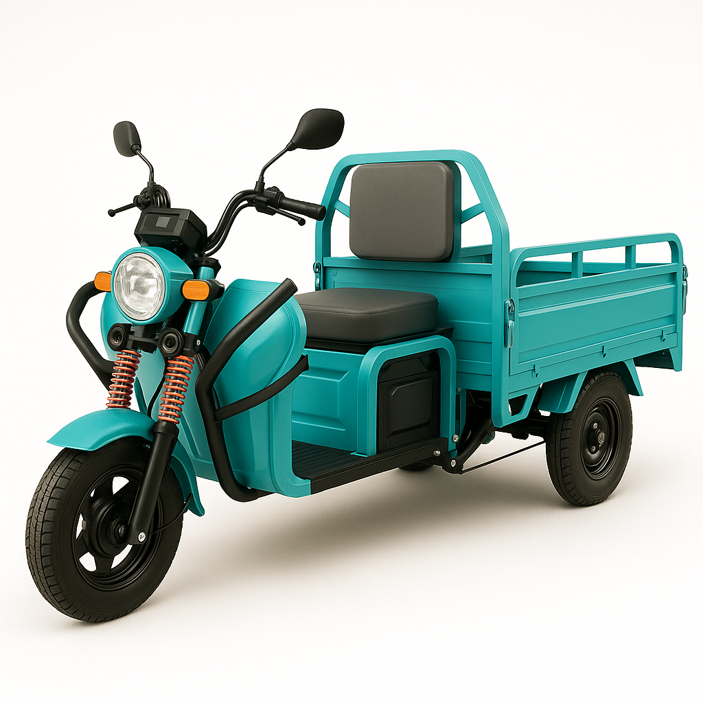 Triciclo eléctrico de carga sin cabina C400 (batería GelPb 60V 80Ah)